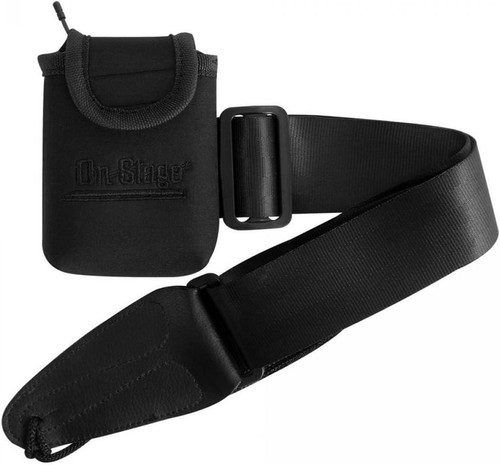 On-Stage MA1335 Wireless Transmitter Tasche mit Gitarrengurt - Bild 1 von 4