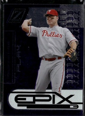 Jim Thome 2005 Donruss Zenith Philadelphia Phillies #/350 Epix Game Blue