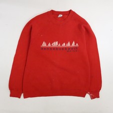 Vintage Kennebunkport Maine Crewneck Sweatshirt Size Large