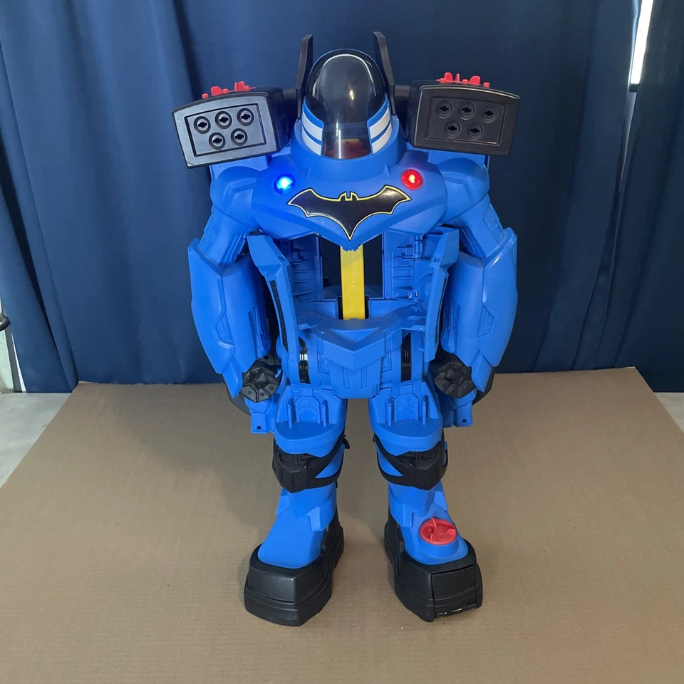 Batman Batbot Mattel 2017 Imaginext DC Super Xtreme Robot 2 Feet 28”x 15” Large - Image 3 of 4