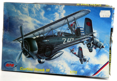 MPM 1/72 Curtiss Hawk III Model Kit #72043