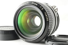  Excellent   NIKON Nikkor 35mm f/2 Ai Standard Fix For Nikon F w/ Caps READ