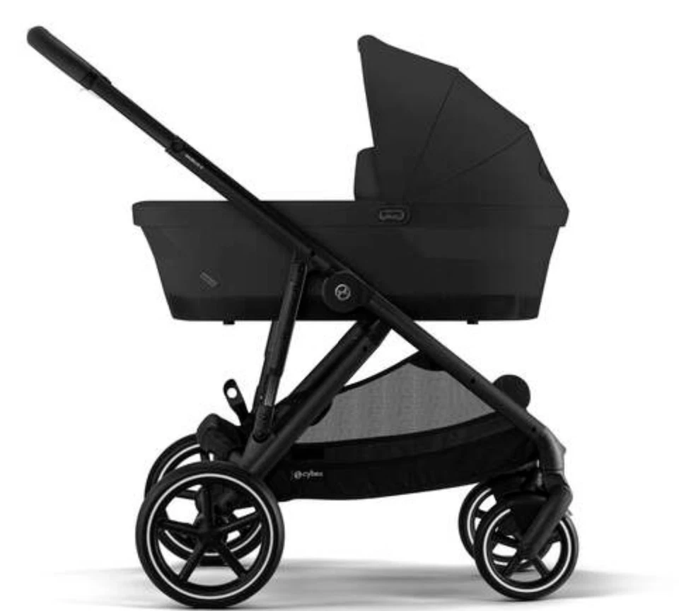 NUEVO - CYBEX Gazelle S 2 Cochecito Individual a Doble - Negro Luna (Marco Negro) Foto 3 de 4