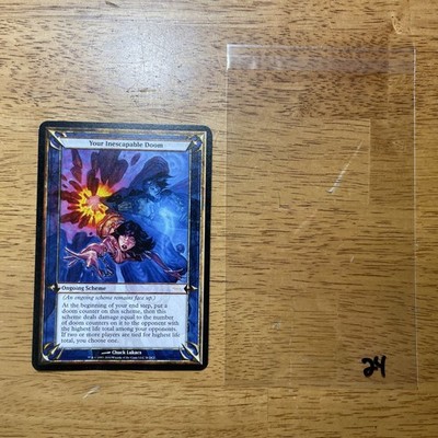   Your Inescapable Doom - MTG Oversize Archenemy - DCI WPN Gateway Promo 56 L24
