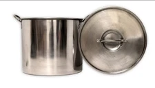 20 Quart Stainless Steel Boiling Pot With Lid Homebrew