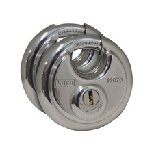Image of Kasp K16070D2 Disc Padlock - 70mm - Twin
