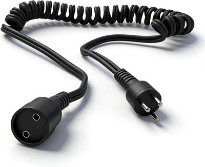1x Replacement Motor Cord For Mani-pro KP60 Black,Easy to install,Plug and Play