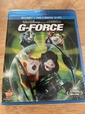 G-Force (Three-Disc DVD/Blu-ray Combo Very Good -