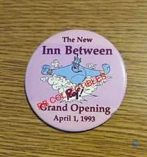 Walt Disney - The New Inn Between - Cast Member Button - 1993