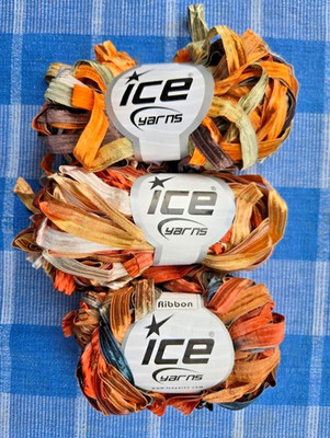 Ice Ribbon Yarn - New - Discontinued - Three Color Choices
