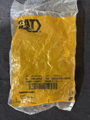 #ad CAT Tractor Part 1984766 Steel Flat Washer Hard Lot Of 10 $200.00