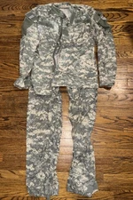 Trouser Army Combat Uniform Digital Camo SPM100-05-D-0408 Small Long Set