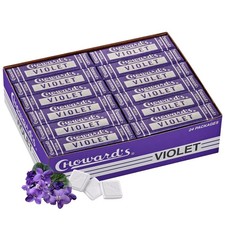 Choward's Violet Mints Candy Bold Aromatic Flavor Perfect for Snacks in