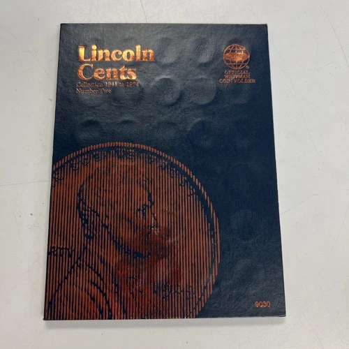 Complete Lincoln Wheat Penny Cent Collection Whitman Album 1941-1974 P D S Set