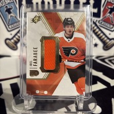 2021-22 UD SPX - Game Used Material #62 Joel Farabee - Flyers (MEM)