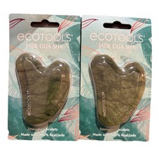 EcoTools Jade Facial Gua Sha, Skincare and Massaging Tool, 2 Count