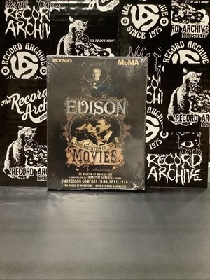 EDISON The Invention of the Movies: 1891-1918 4-dvd box set EXCELLENT SHAPE!