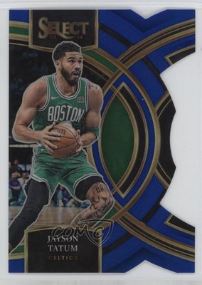 2023 Panini Select Premier Level Blue Prizm Die-Cut /249 Jayson Tatum #156 1s2h
