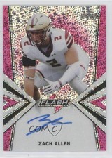 2019 Leaf Flash Pink 9/15 Zach Allen #BA-ZA1 Auto 1c0s