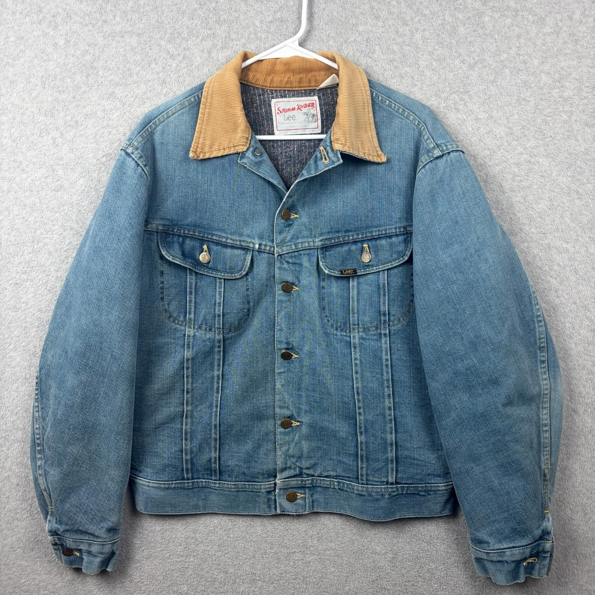 lee storm rider jean jacket products for sale | eBay