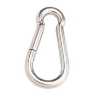 Conacord Karabinerhaken 8 X 80 Mm Karabiner Haken Schnapphaken Feuerwehrhaken