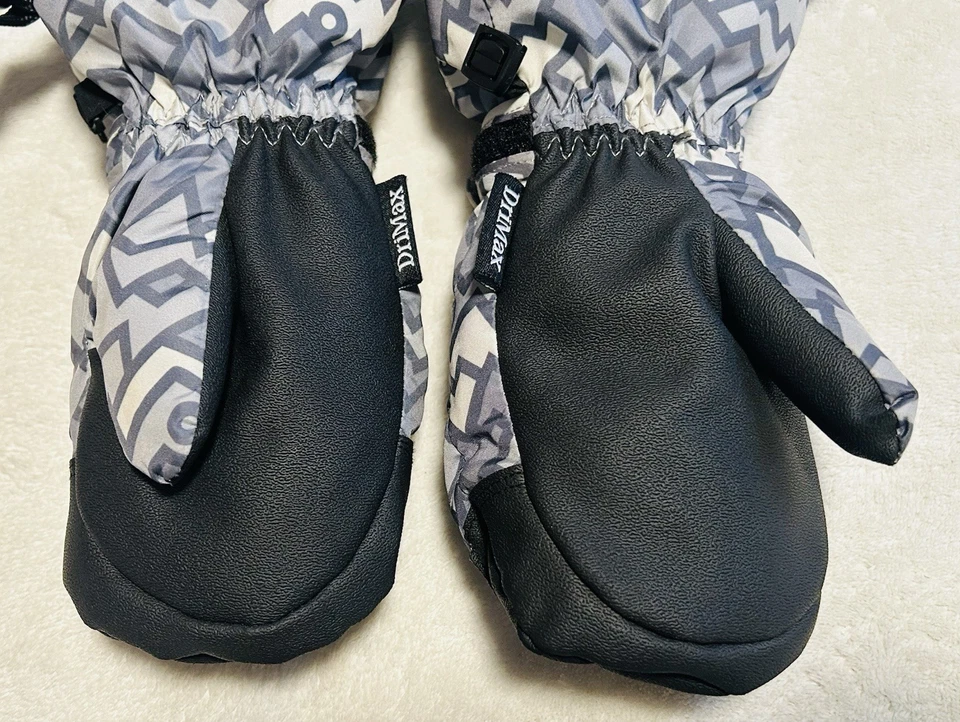 Guantes de manopla Gordini unisex-niño envolventes Geo Peaks gris/blanco talla grande Foto 3 de 4