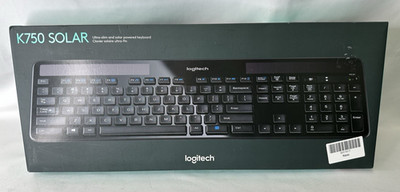 Logitech K750 Solar Wireless Keyboard - New Sealed