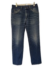 Vintage 70s Lee Jeans Union Made In USA 33x30 actual 31x29 Denim