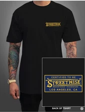 Streetwise CERTIFIED Graphic T-Shirt Black M-L-XL-2XL-3XL-4XL-5XL