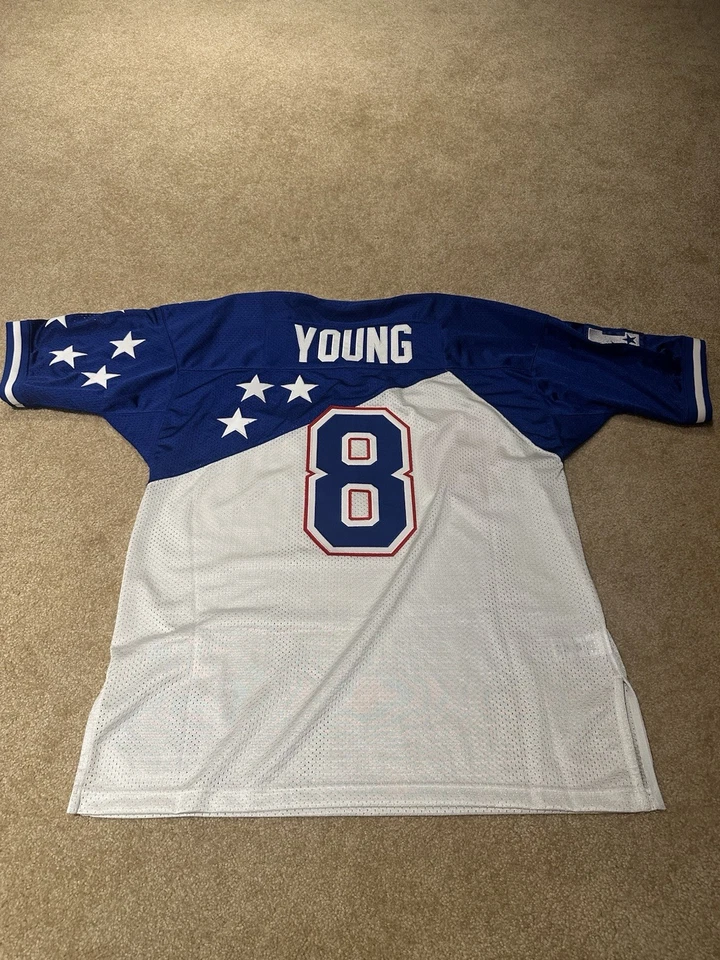 Camiseta Steve Young NFC Mitchell & Ness 1994 Pro Bowl Auténtica - Talla 48 (XL) Foto 4 de 4