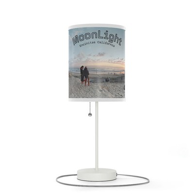 Swamis Vibe MoonLight Beach California Table Desk Lamp #402  Panorama Shot