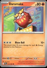 Darumaka 015/094 ME02 Phantasmal Flames C NM English Pokémon