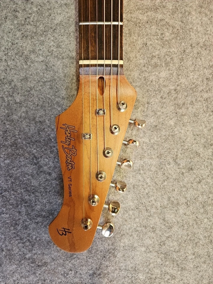 Guitarra Eléctrica Harley Benton ST-62BK Hot Rod HSS - Caja Abierta Como Nueva Negra Foto 3 de 4