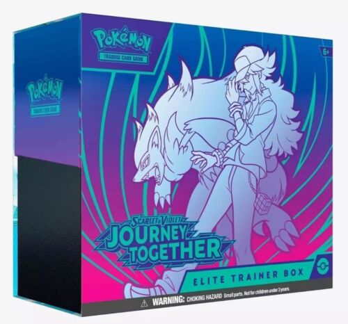 Pokemon Journey Together Elite Trainer Box ETB Sealed Neu Englisch