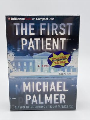 The First Patient Audiobook By Michael Palmer Audio CD Abridged New Sealed