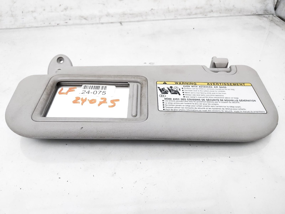2019-2023 Toyota Rav4 Driver Side Interior Sun Visor Grey 74320