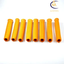 High quality Universal Spark Plug Wire Protector Sleeve Heat Shield Cover Orange