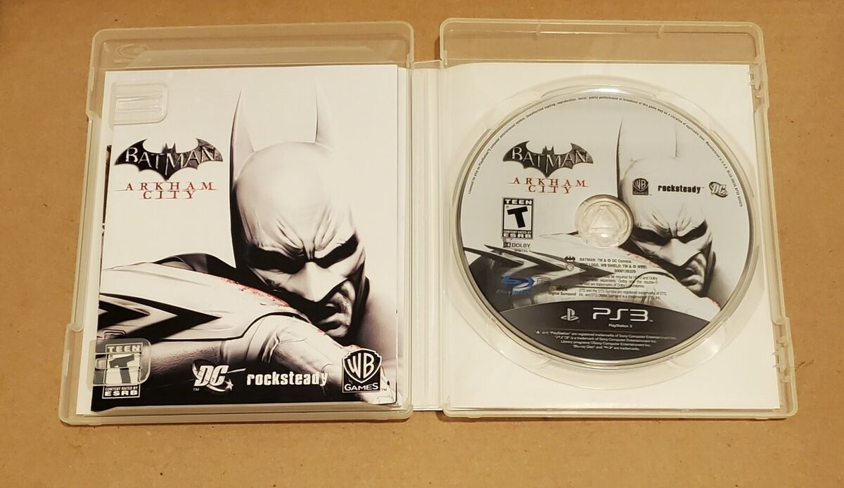 Jogo Batman Arkham Asylum ps3 original midia fisica Seminovo