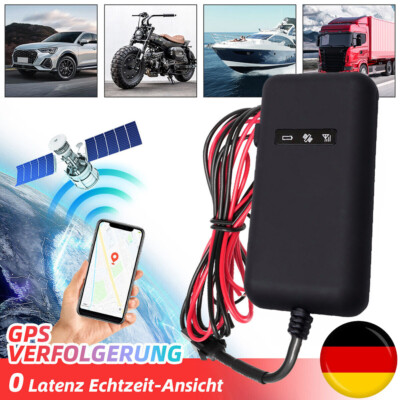 GPS Tracker GPS Sender Ortung Peilsender KFZ Auto LKW Motorrad e Bike App  NEU