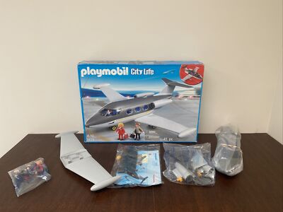 FIGURINE PLAYMOBIL PILOTE De Chasse Jet Avion Avion Ref 4302 Figurines