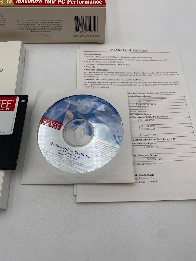 McAfee Office 2000 PRO Preowned - Image 4 of 4