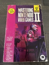 Mastering Nintendo Video Games II Strategy Guide Book *wear