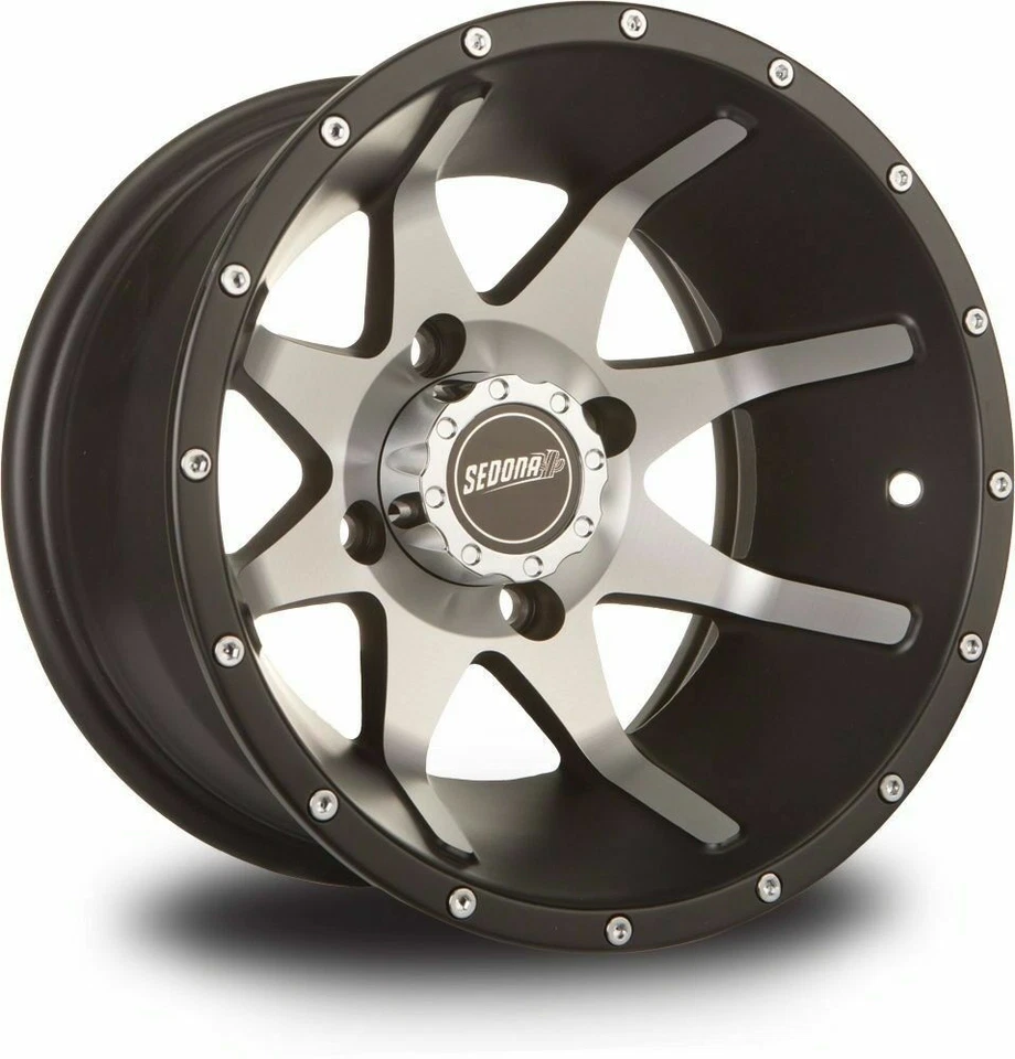 (4x) Juego Llantas 12" Sedona Storm Yamaha 450 700 Kodiak 2016-2019 4x4 Kit Foto 2 de 2