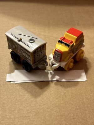 Thomas & Friends Plastic Mini Trains Toby H35A & Flynn H52A Mattel 2014 (NEW)