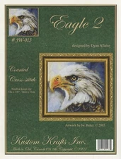 Kustom Krafts Dyan Allaire Eagle 2 Counted Cross Stitch Pattern