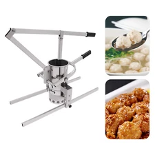Manual Meatball Maker Machine Fish Pork Beef Meatball Making Device Adjustable