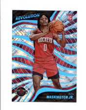 TYTY WASHINGTON JR 2022/23 PANINI REVOLUTION #131 COSMIC ROOKIE RC #90/99 BD3168