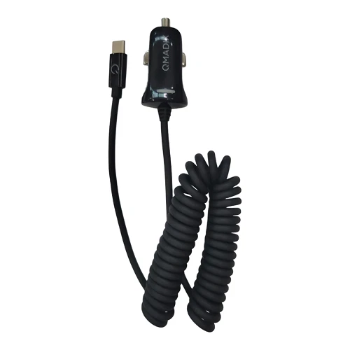 Cargador de coche USB-C original QMADIX para iPhone 15, 15 Plus 15 Pro, 15 Pro Max OEM Foto 2 de 4