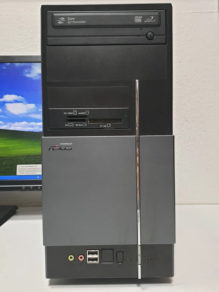 ASUS P7H55-M Windows XP Gamer PC Computer 500GB i5 4GB DVD-RW Card-Reader - Bild 2 von 4