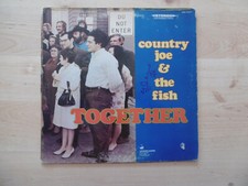Country Joe McDonald Autogramm signed LP-Cover "Together" Vinyl